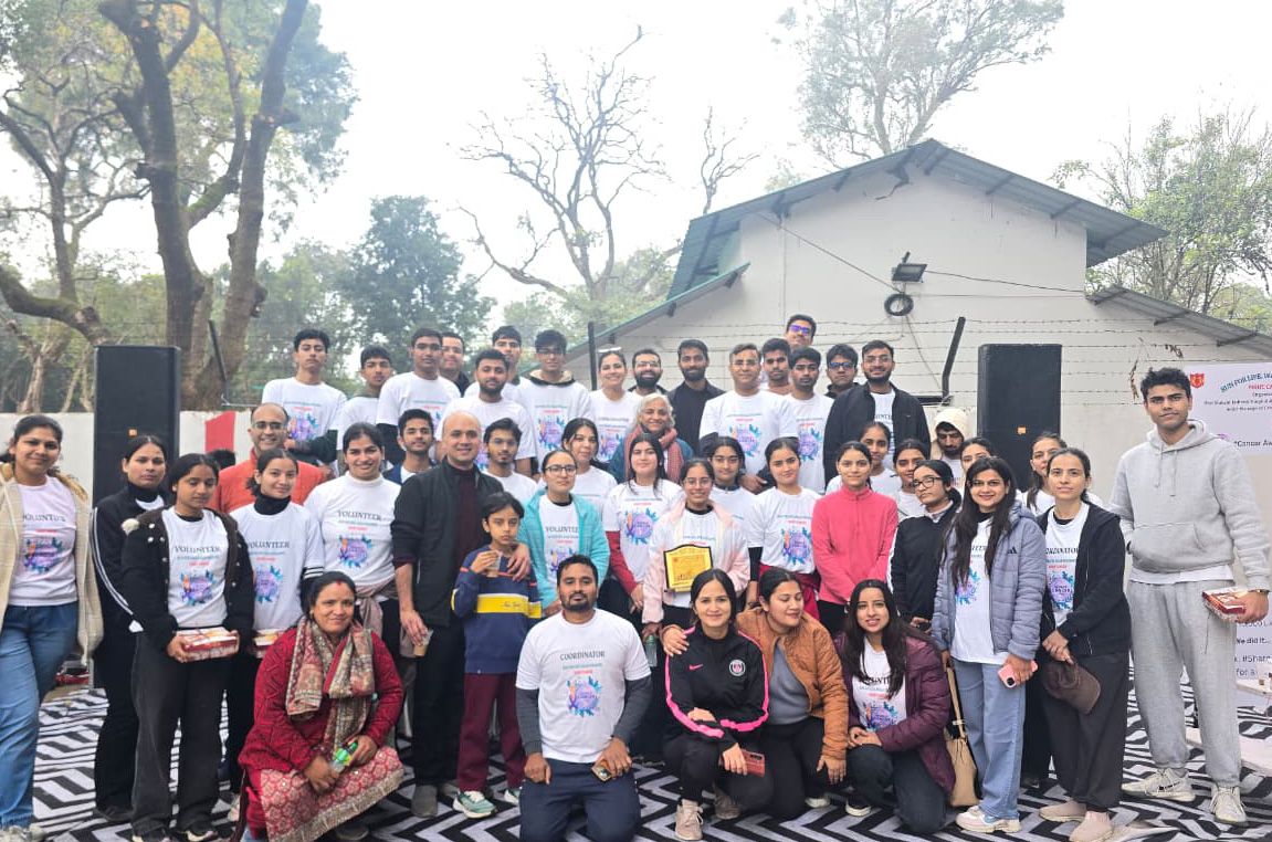 श्री महंत इंदिरेश अस्पताल ने मिलिट्री अस्पताल संग दिया कैंसर जागरूकता का सन्देश